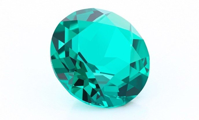 Simulated emerald