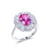 cultivated pink sapphire